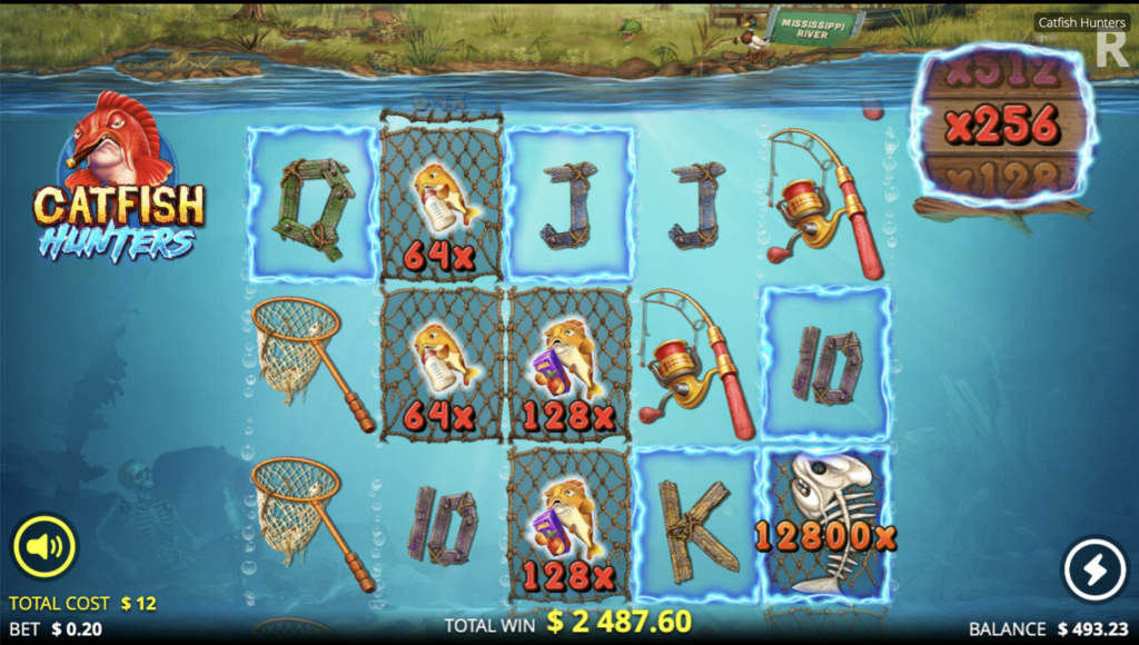 13,205x on Catfish Hunters